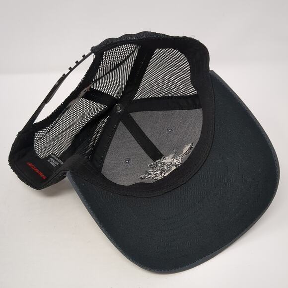 Winchester Snapback Trucker Cap Gray One Size Adjustable Mesh Back 6 Panel - Picture 7 of 9